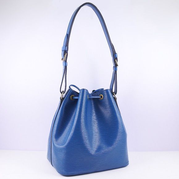 Louis Vuitton Noe Epi Leather Toledo Blue Shoulder Bag - Picture 3 of 7